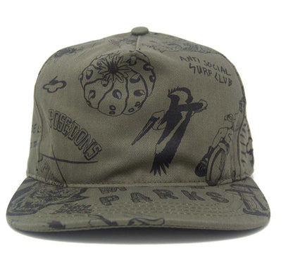 The Ampal Creative - Strapback Hat - La Lovely Vintage 