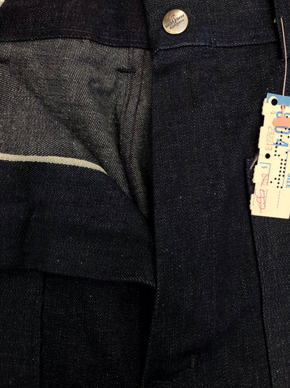 Vintage Deadstock 1970’s Seafarers Denim U.S. Navy Dungarees - La Lovely Vintage 