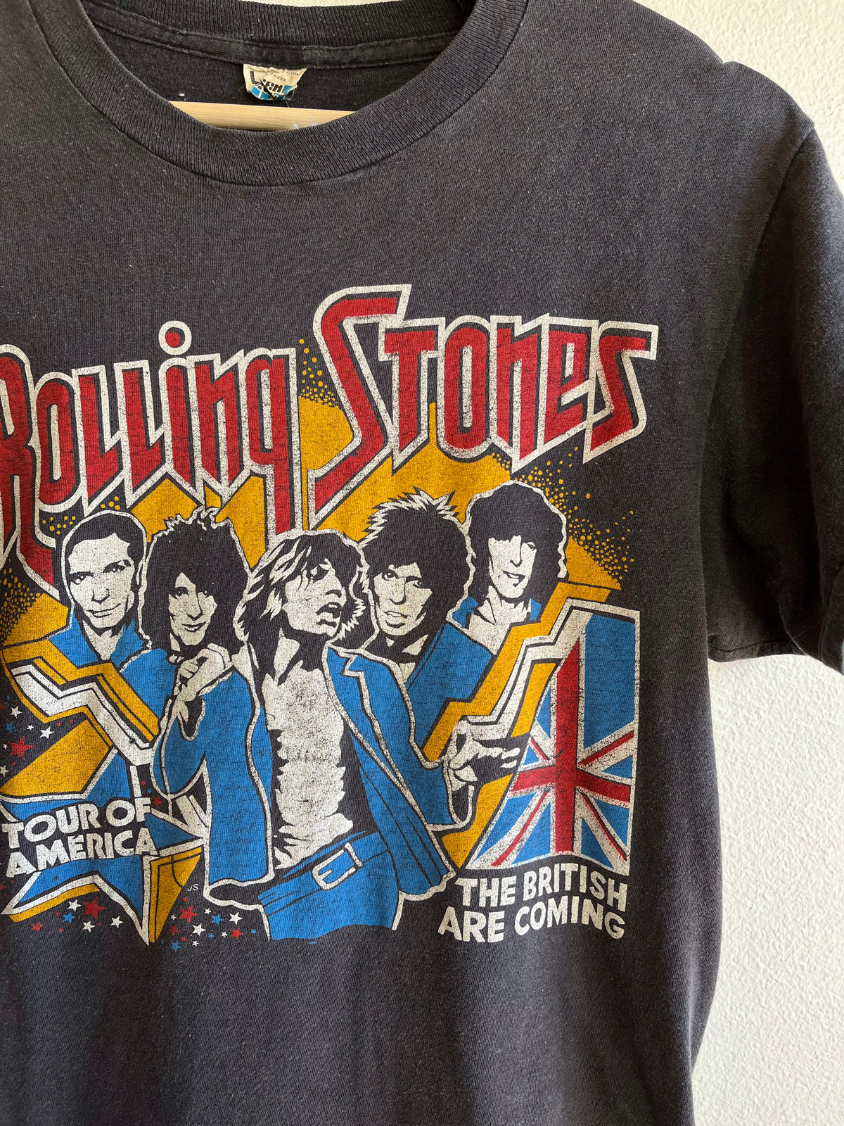 Authentic Vintage 1976 Rolling Stones T-Shirt - La Lovely Vintage 