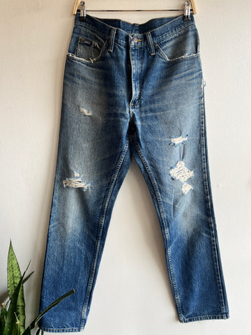 Vintage 1980’s Thrashed Lee Denim Jeans
