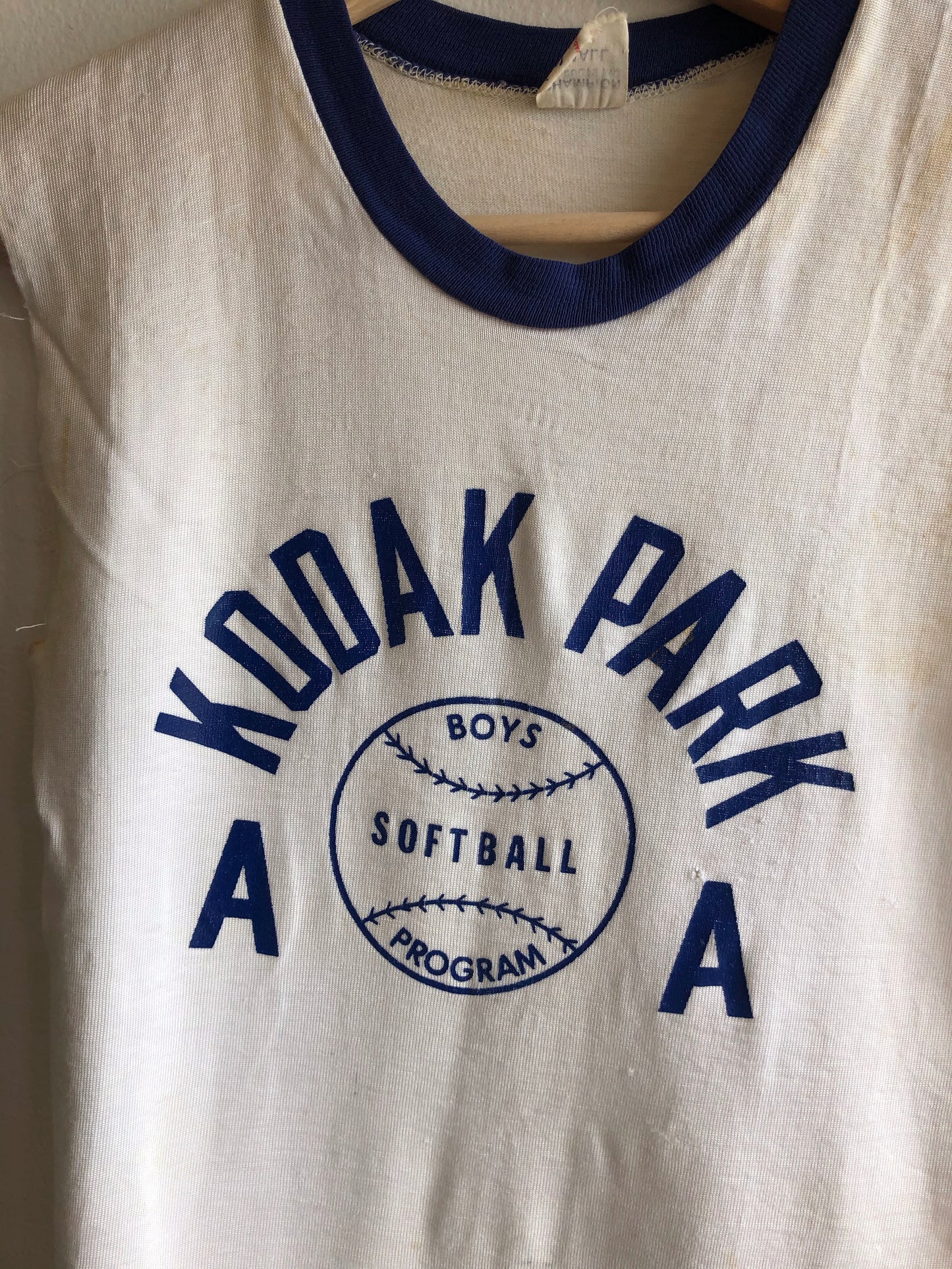 Vintage 1960’s Kodak Park Softball Champion T-Shirt - La Lovely Vintage 