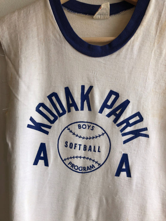 Vintage 1960’s Kodak Park Softball Champion T-Shirt - La Lovely Vintage 