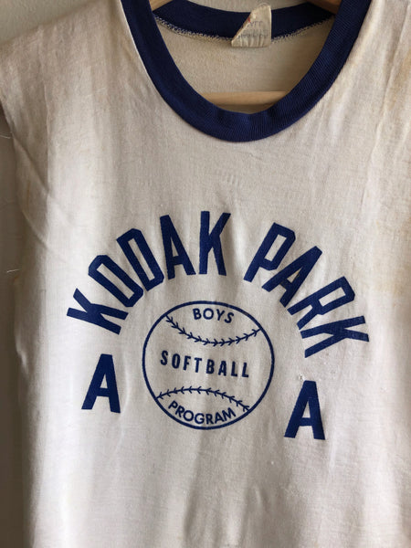 Vintage 1960’s Kodak Park Softball Champion T-Shirt