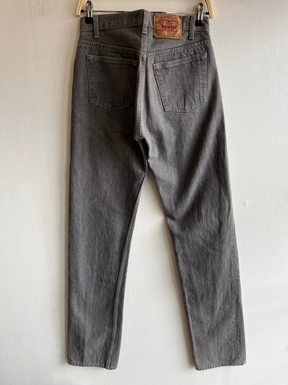 Vintage 1990’s Levi’s 501 Grey Denim Jeans