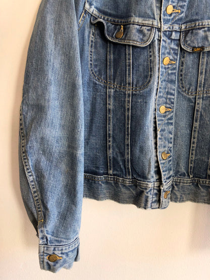 Vintage 1950’s Lee Rider 101-J Denim Trucker Jacket - La Lovely Vintage 