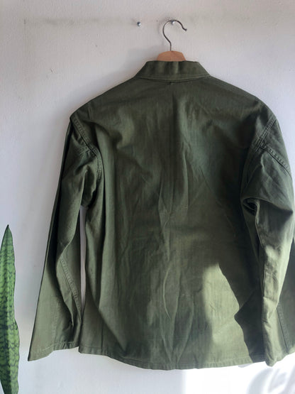 Vintage WW2 HBT Army Shirt - La Lovely Vintage 