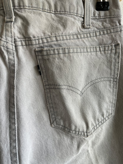 Vintage 1980’s Levi’s 505 Grey Denim Jeans
