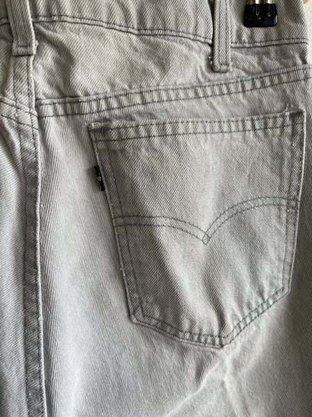 Vintage 1980’s Levi’s 505 Grey Denim Jeans