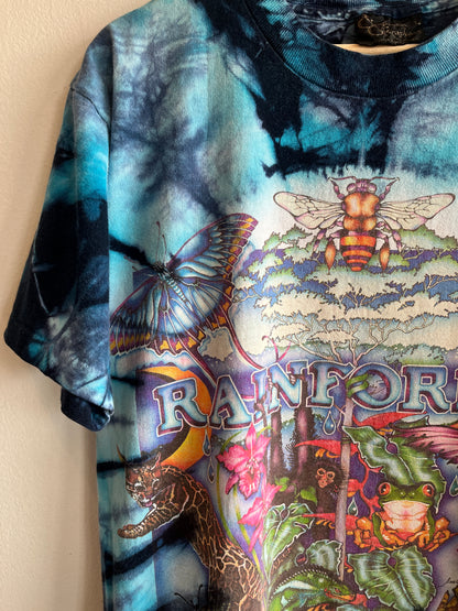 Vintage 1990’s Rainforest Tie-Dye T-Shirt - La Lovely Vintage 