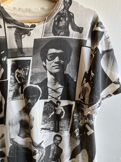 Vintage 1990’s Bruce Lee  Full-Print Shirt - La Lovely Vintage 