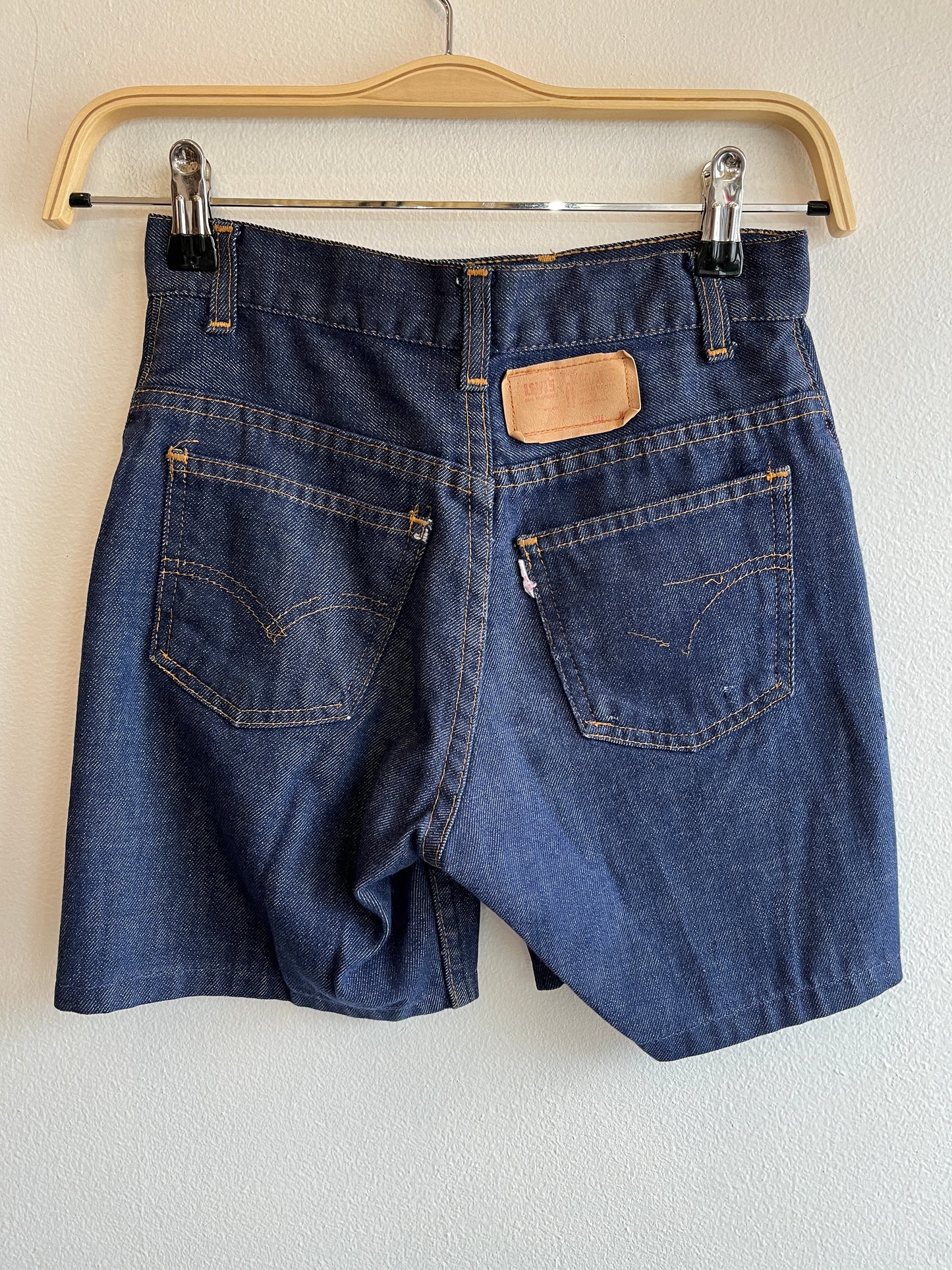 Vintage 1960’s Levi’s “Big E” Denim Shorts - La Lovely Vintage 