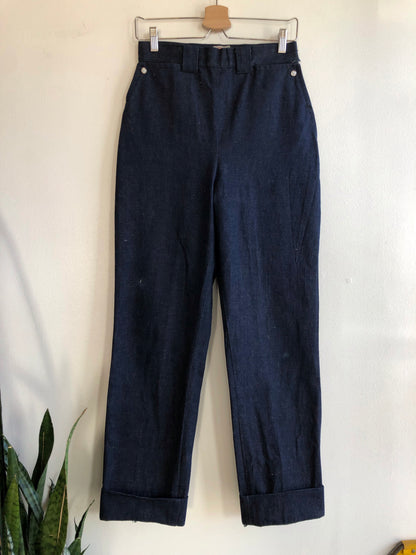 Vintage 1950’s Levi’s “Big E” Side Zip Denim Jeans
