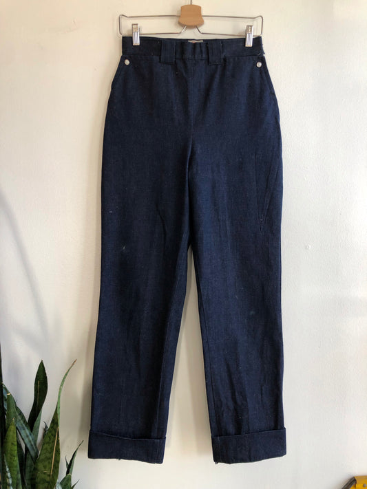 Vintage 1950’s Levi’s “Big E” Side Zip Denim Jeans
