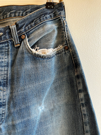 Vintage 1970’s Levi’s 501 Selvedge Denim Jeans