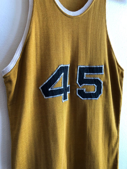Vintage 1940/50’s Basketball Jersey - La Lovely Vintage 