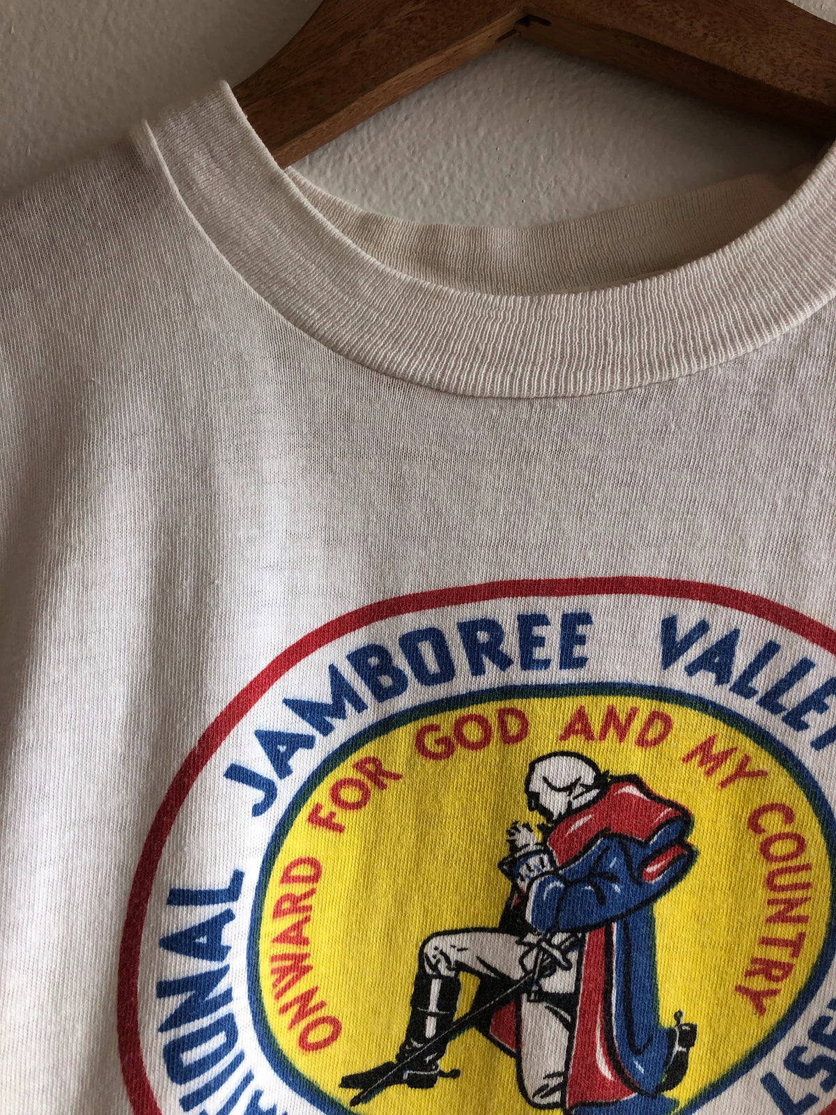 Vintage 1957 Boy Scouts Jamboree T-Shirt - La Lovely Vintage 