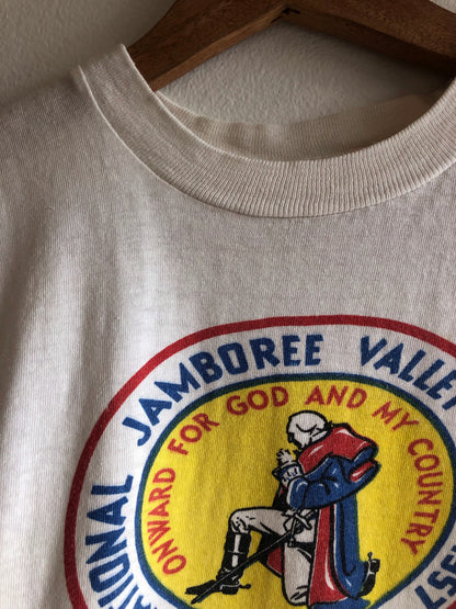 Vintage 1957 Boy Scouts Jamboree T-Shirt - La Lovely Vintage 