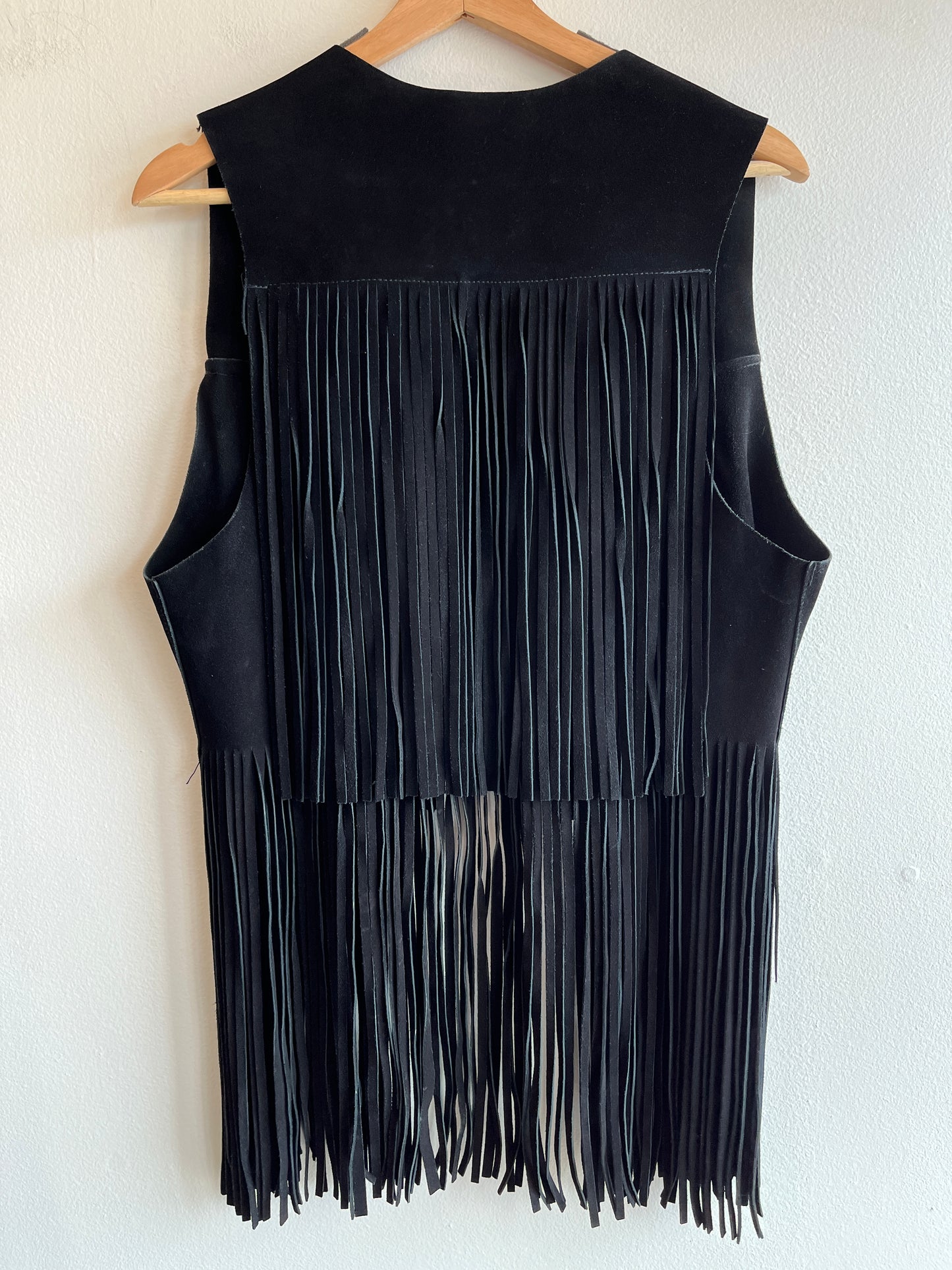 Vintage 1970’s Fringe Suede Vest