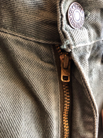 Vintage 1960’s Levi’s “Big E” Olive Canvas Pants - La Lovely Vintage 