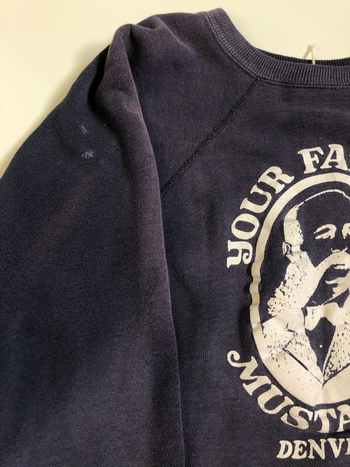 Vintage Faded 1970’s ”Your Father’s Mustache” Sweatshirt - La Lovely Vintage 