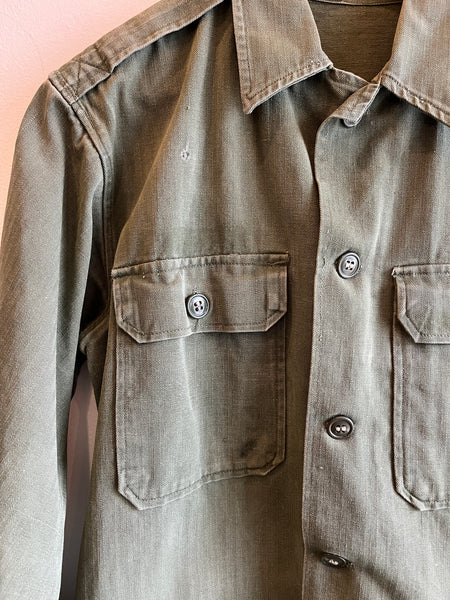 Vintage 1950’s HBT Military Shirt