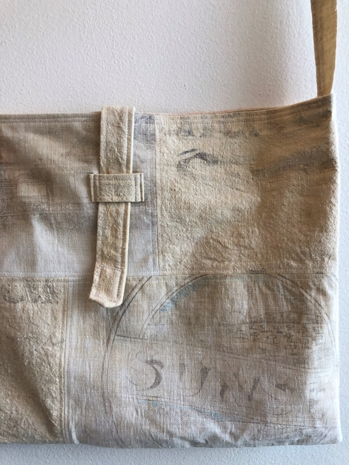 Vintage Feed Sack Custom DDV Bag - La Lovely Vintage 