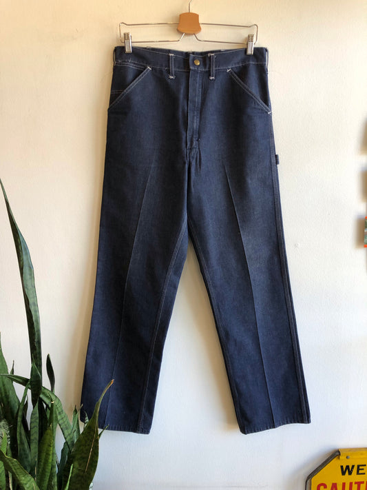 Vintage 1970’s Sears Denim Carpenter Jeans - La Lovely Vintage 