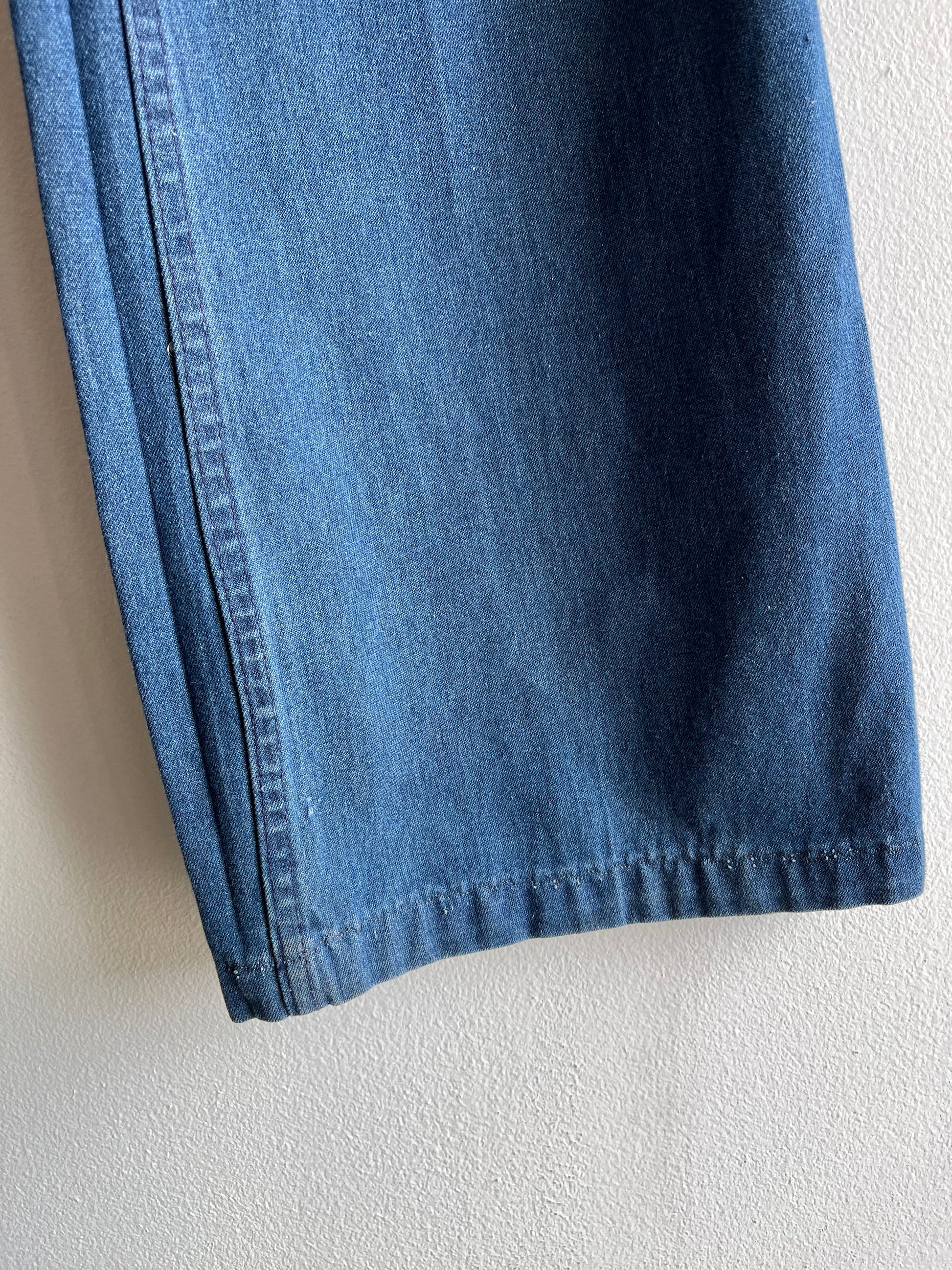 Vintage 1970's Seafarer Flared Denim Jeans - La Lovely Vintage 