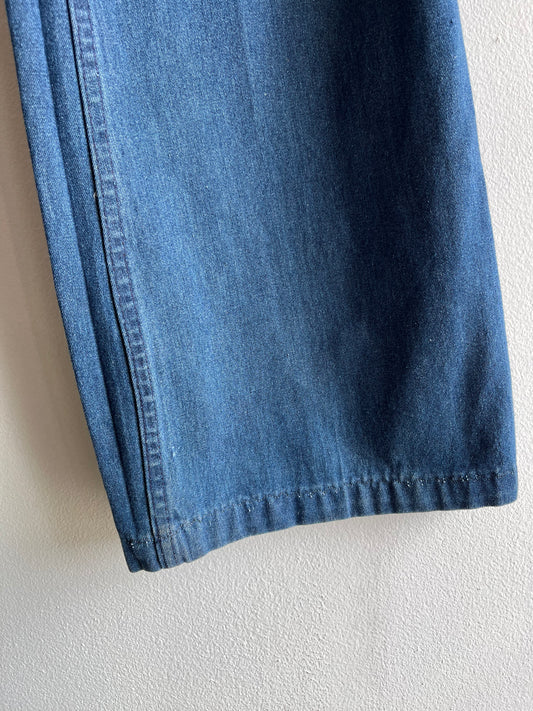 Vintage 1970's Seafarer Flared Denim Jeans - La Lovely Vintage 
