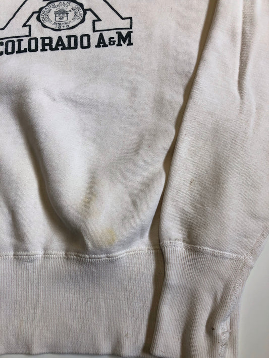 Vintage 1950’s/1960’s Colorado A&M Champion Running Tag Sweatshirt - La Lovely Vintage 