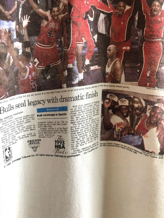 Vintage 1993 Chicago Bulls Championship T-Shirt - La Lovely Vintage 