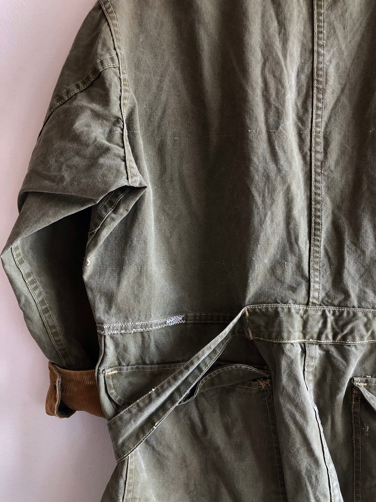 Vintage 1930’s Hinson Canvas Hunting Coveralls - La Lovely Vintage 