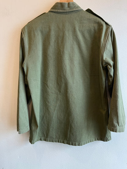 Vintage 1950’s HBT Military Shirt - La Lovely Vintage 