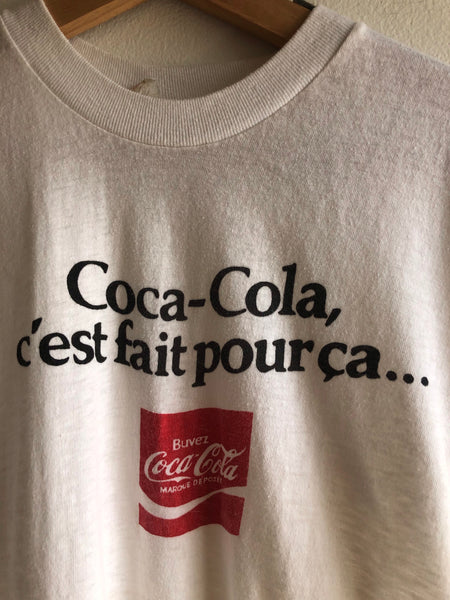 Vintage 1970’s French Coca Cola T-Shirt