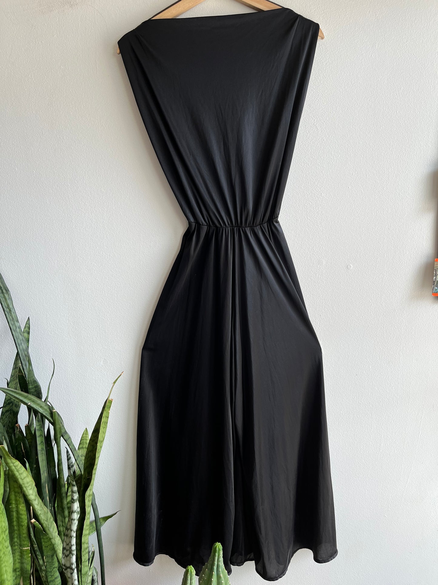 Vintage 1980’s Cross-Body Sleeveless Jumpsuit