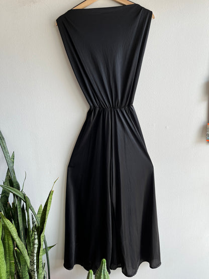 Vintage 1980’s Cross-Body Sleeveless Jumpsuit