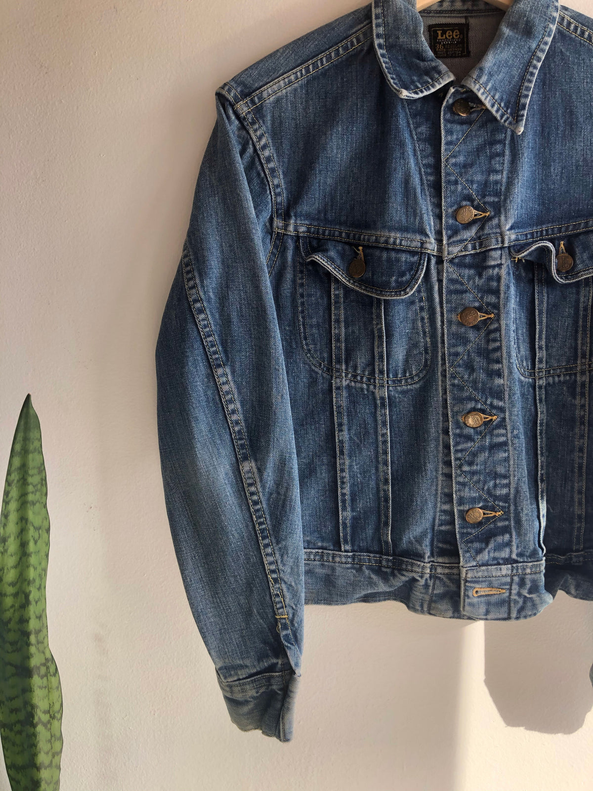 Vintage 1960’s Lee 101J Denim Trucker Jacket - La Lovely Vintage 