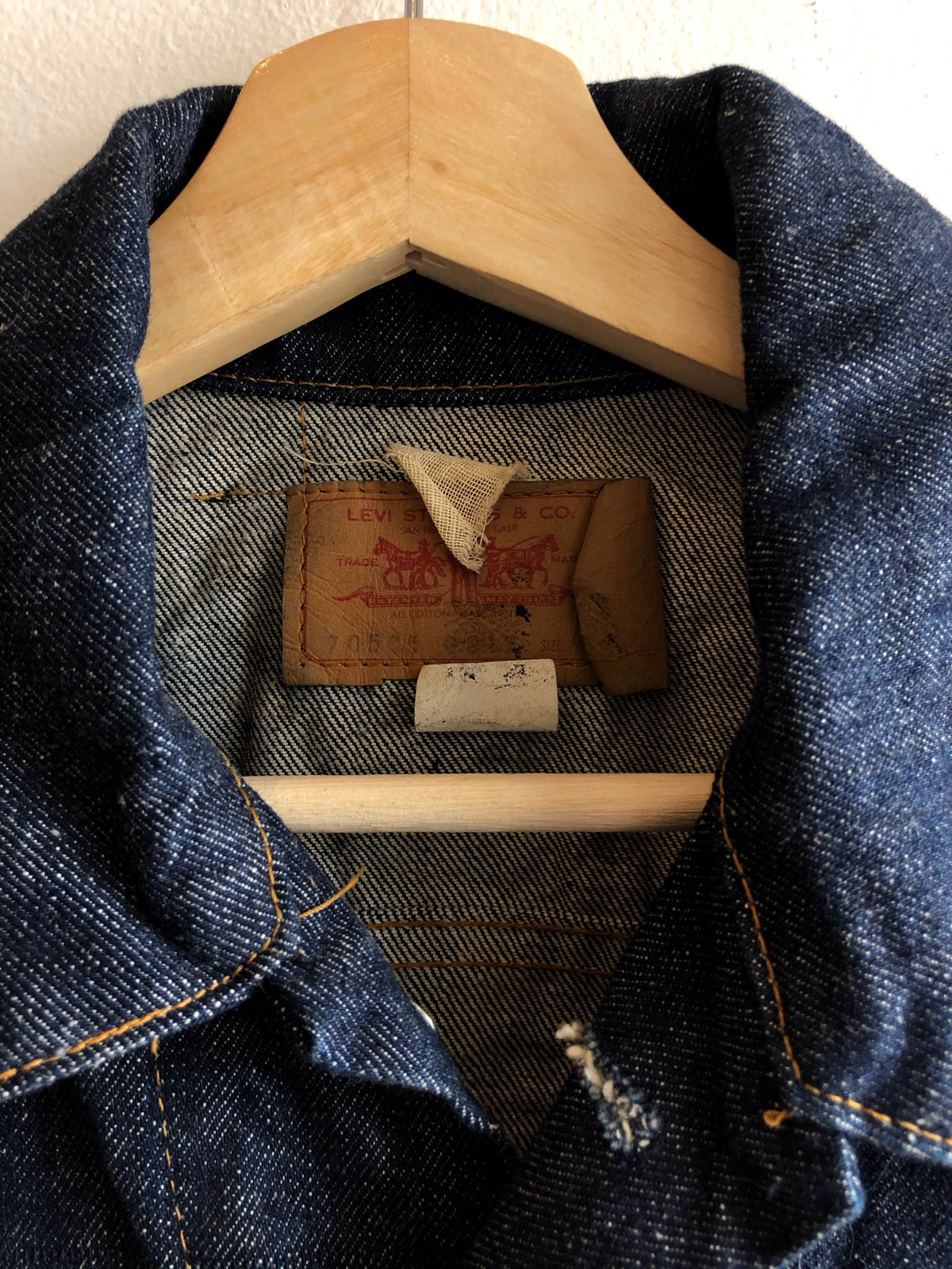 Vintage 1970’s Levi’s Motorcycle Club Vest - La Lovely Vintage 