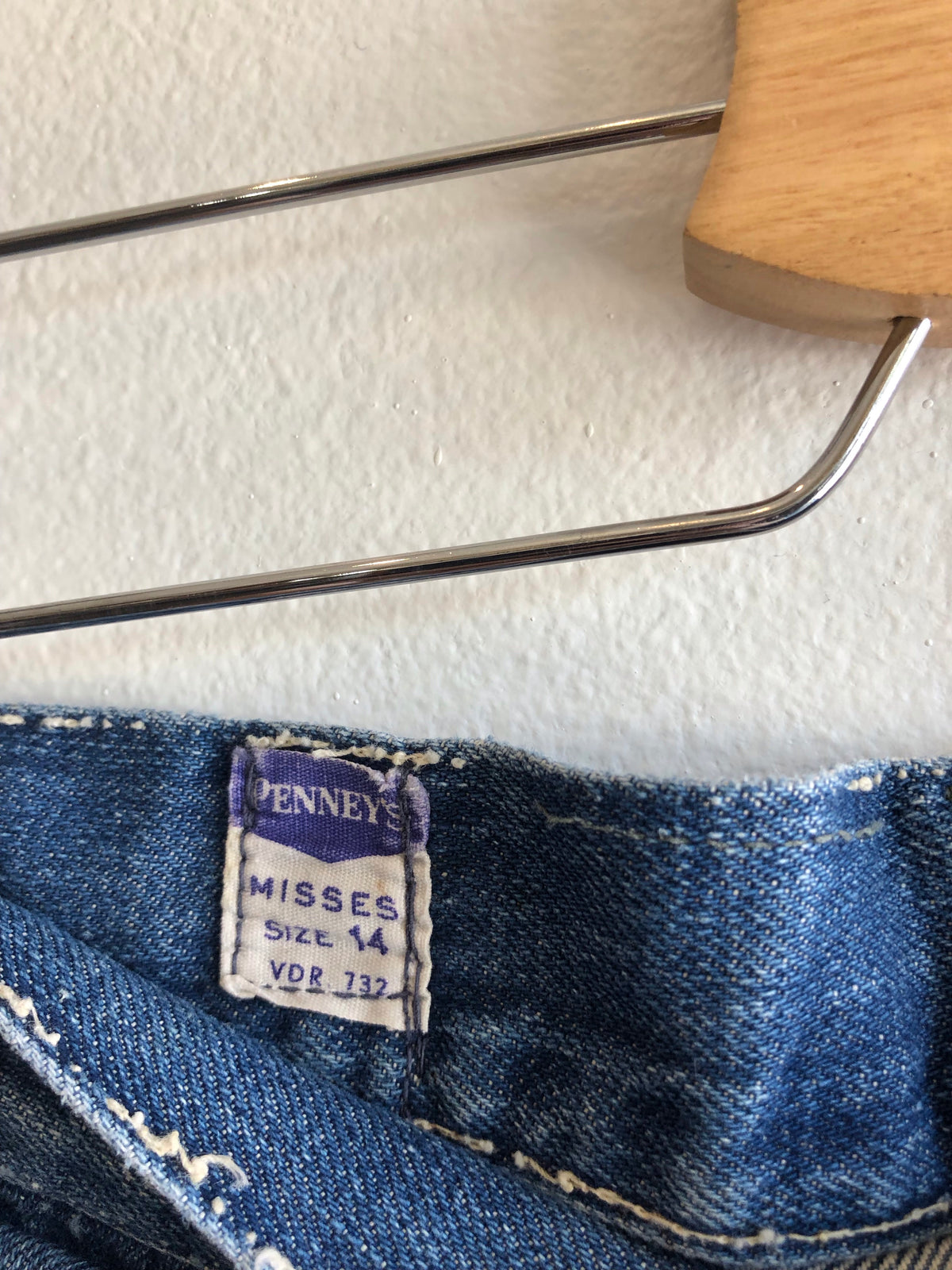 Vintage 1960’s Foremost Half-Selvedge Women’s Denim Jeans - La Lovely Vintage 