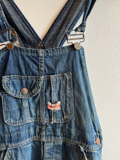 Vintage 1940’s Unbranded Denim Overalls - La Lovely Vintage 