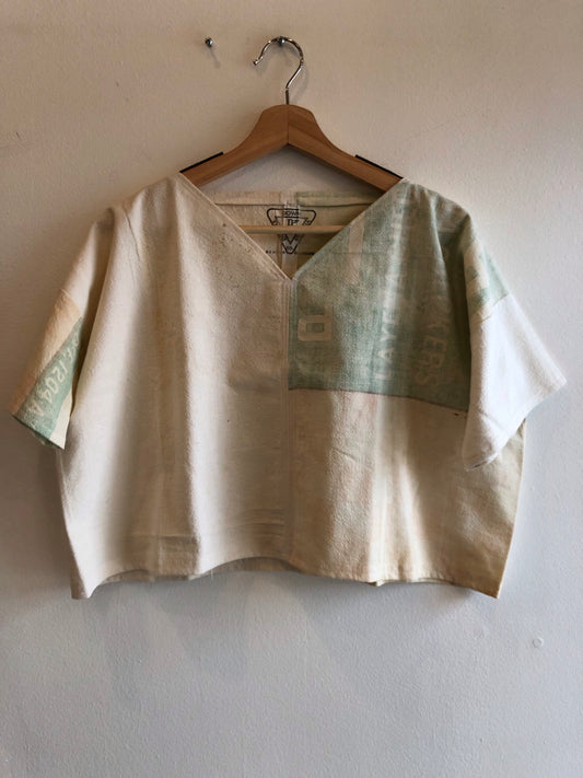 Vintage Feed Sack Custom DDV Shirt - La Lovely Vintage 