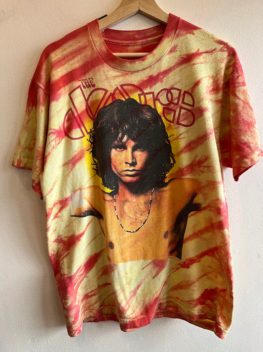 Vintage 1990  Tie-Dye The Doors Tour T-Shirt - La Lovely Vintage 