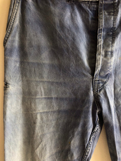 Vintage French Moleskin Work Pants - La Lovely Vintage 