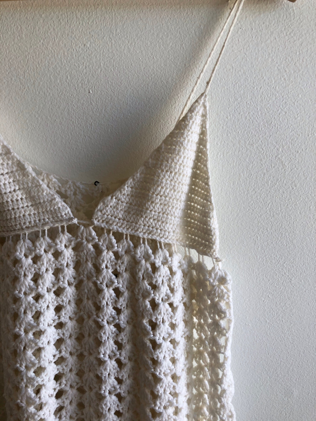 Vintage 1960/1970’s Knitted Crochet Top - La Lovely Vintage 
