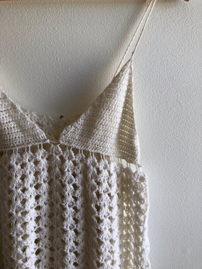 Vintage 1960/1970’s Knitted Crochet Top - La Lovely Vintage 