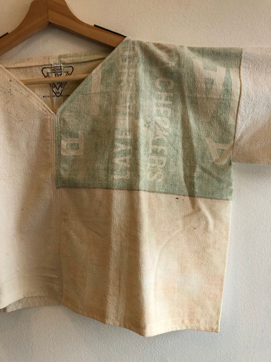 Vintage Feed Sack Custom DDV Shirt - La Lovely Vintage 