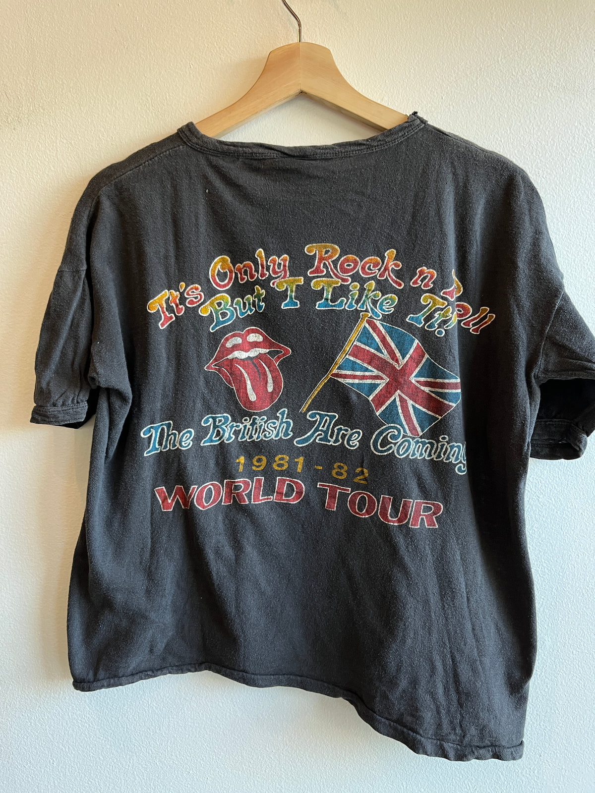 Vintage 1982 Rolling Stones Tour T-Shirt