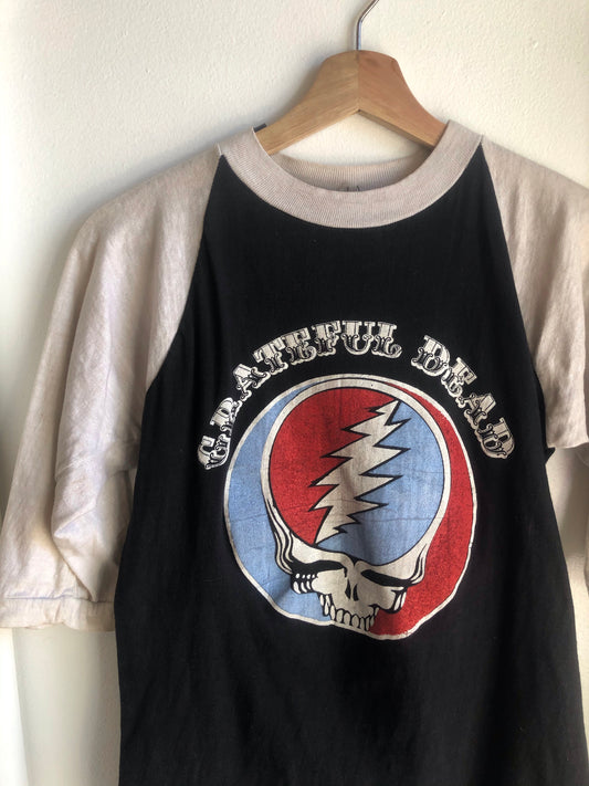 Vintage 1970’s Grateful Dead Baseball Shirt - La Lovely Vintage 