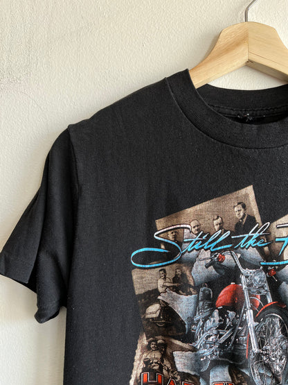 Vintage 1987 Harley Davidson 3-D Emblem T-Shirt