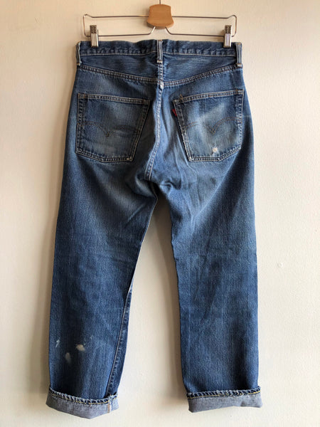Vintage 1970’s Levi’s 501 Single Stitch Selvedge Denim Jeans